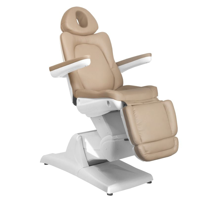 Fotel Kosmetyczny Elektr. Azzurro 870 3 Siln. Cappuccino