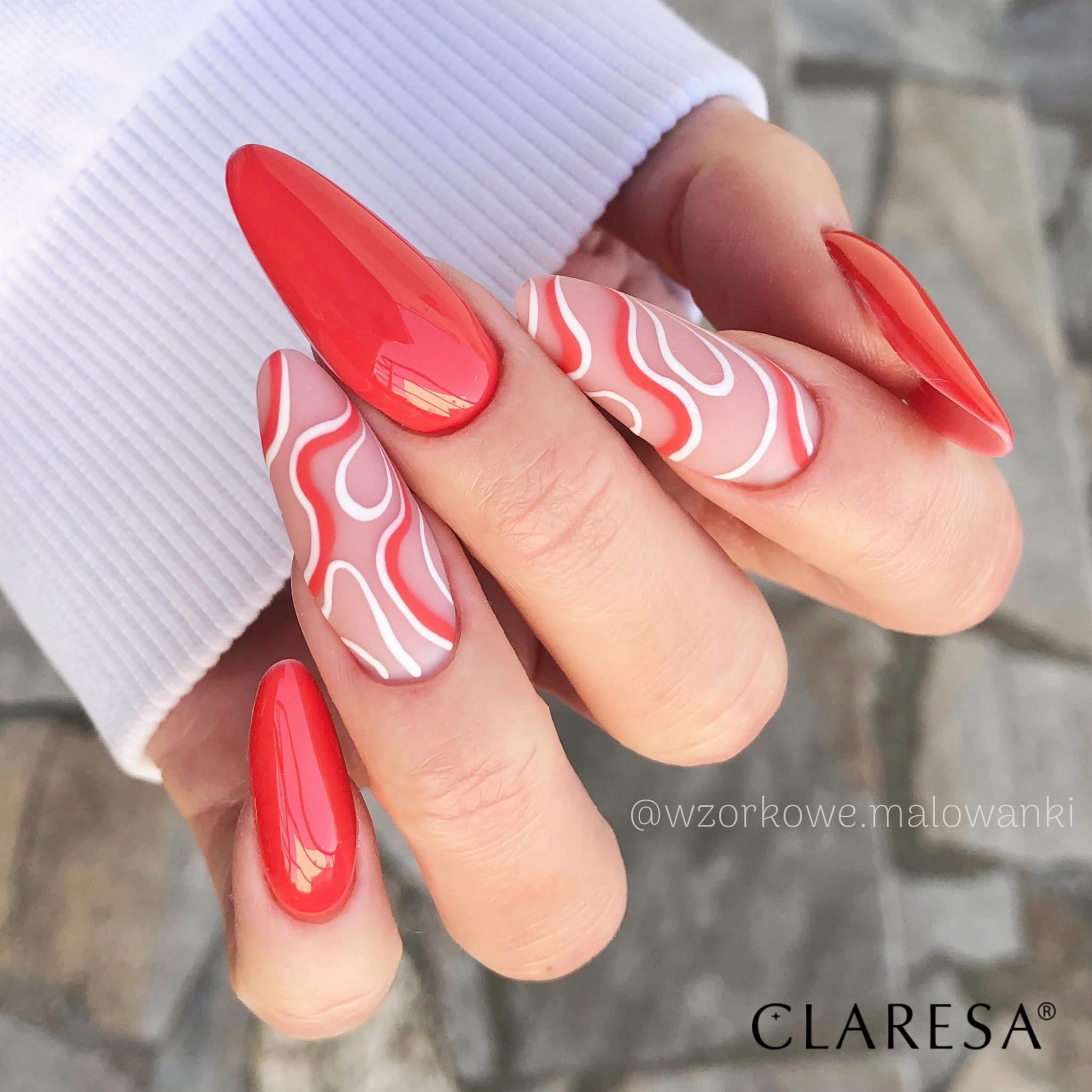Claresa - Lakier hybrydowy RED 400 -5g
