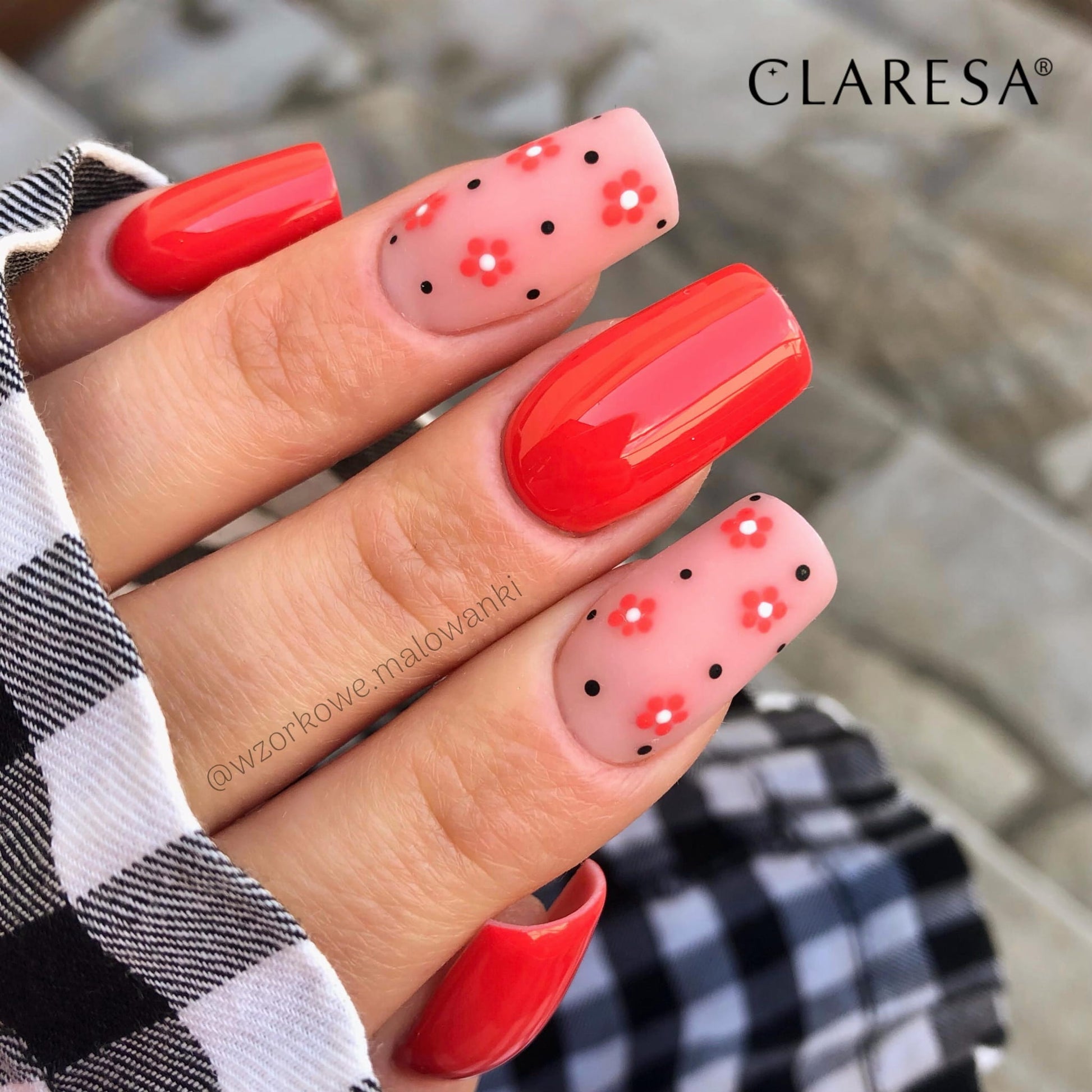 Claresa - Lakier hybrydowy RED 400 -5g