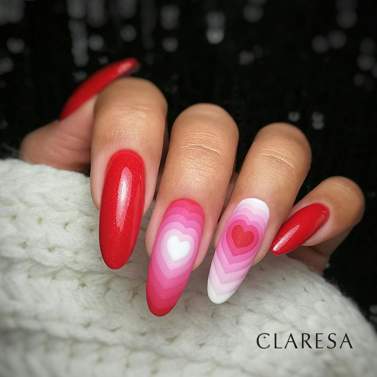 Claresa - Lakier hybrydowy RED 411 -5g