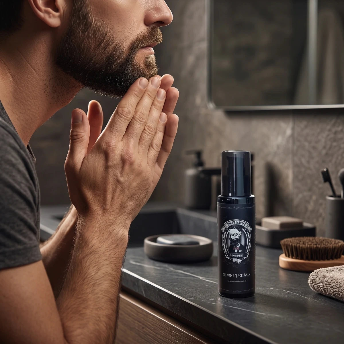 Joker Barber Beard & Face Balm Balsam do Brody i Twarzy 2w1 100 ml