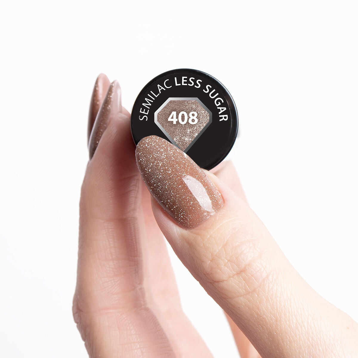 Semilac Lakier Hybrydowy 408 Less Sugar 7ml
