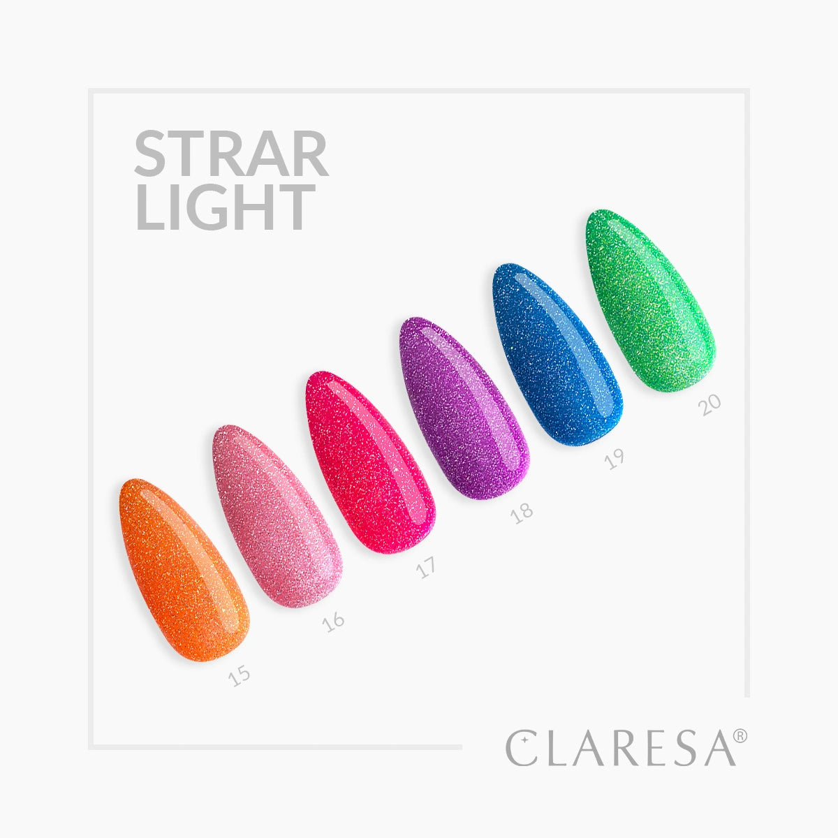 Claresa - Lakier Hybrydowy Starlight 17 -5g