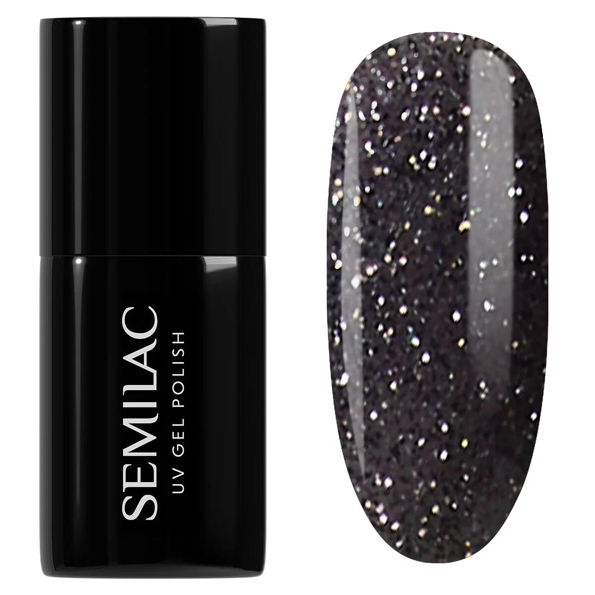 Semilac Lakier Hybrydowy 959 Disco Black 7 ml