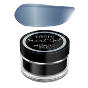 Yoshi Paint Gel UV LED Metallic Steel 5ml