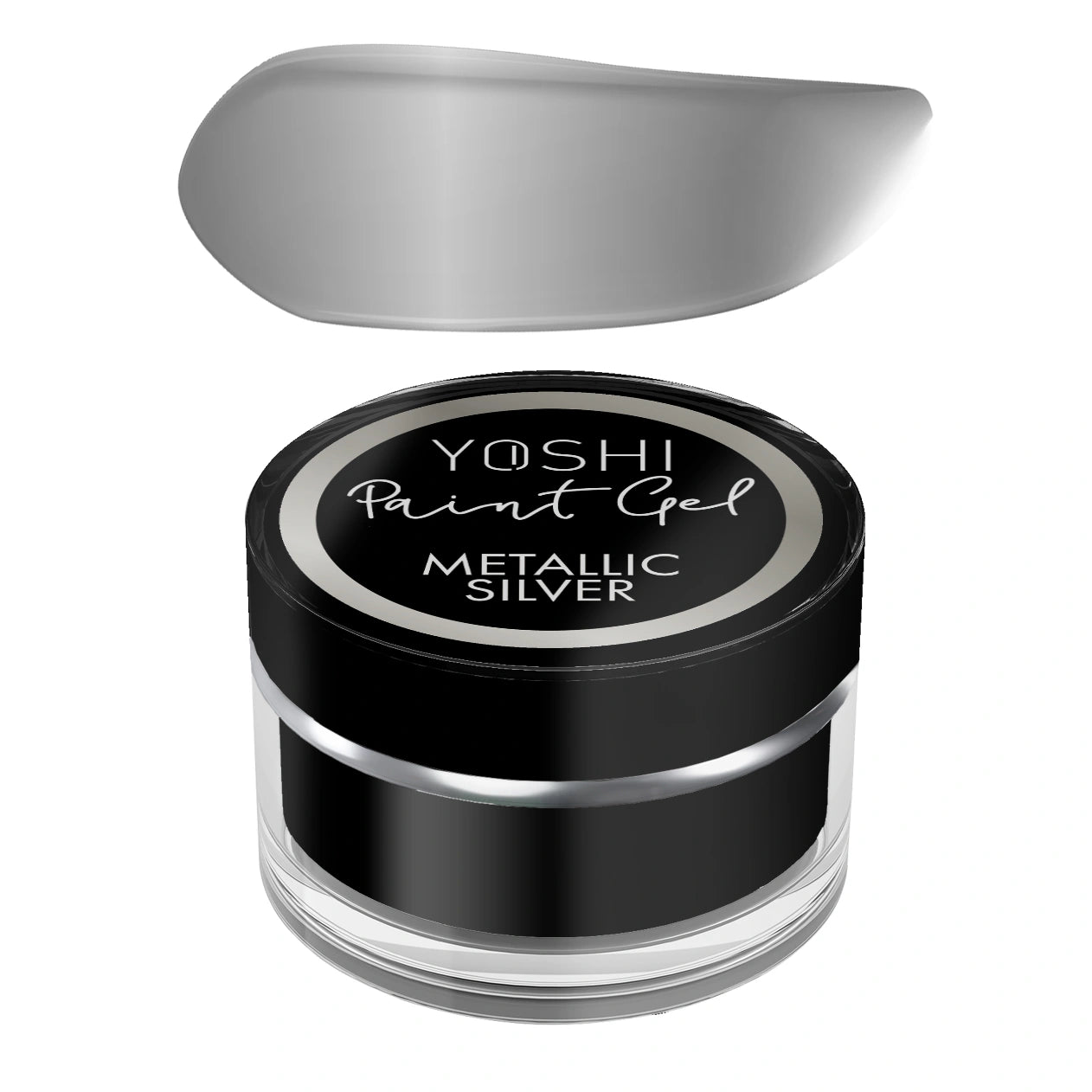 Yoshi Paint Gel UV LED Metallic Silver 5ml