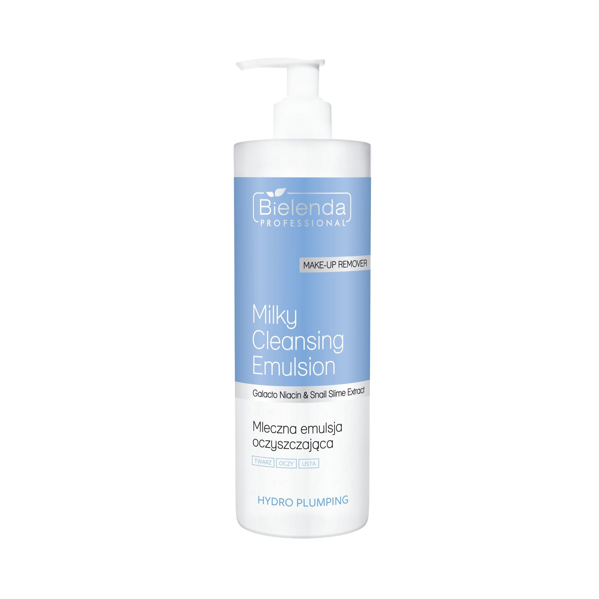 Bielenda Hydro Plumping Mleczna Emulsja Oczyszczająca, 500ml