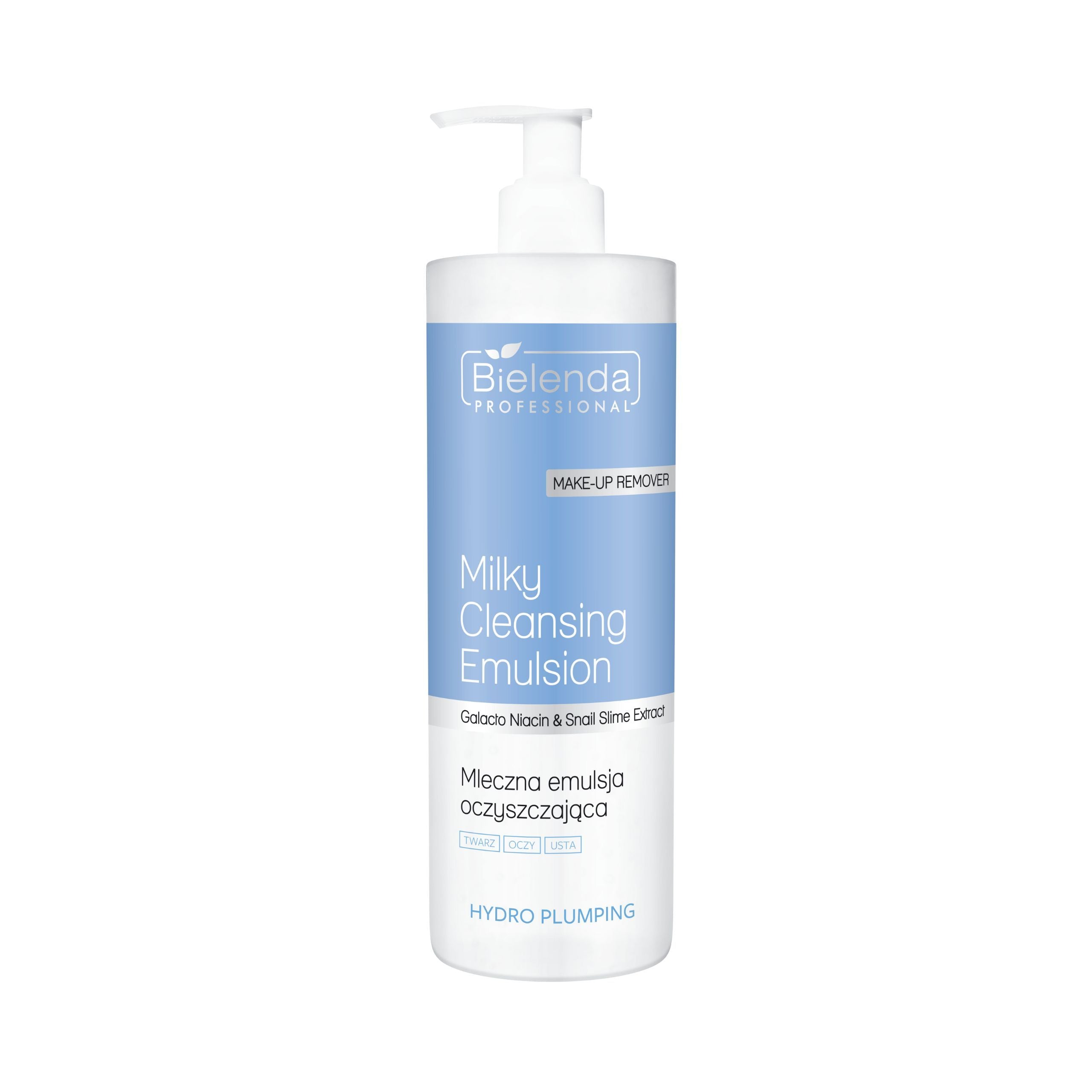 Bielenda Hydro Plumping Mleczna Emulsja Oczyszczająca, 500ml
