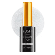 Yoshi Top UV LED Shimmer Silver 10 ml