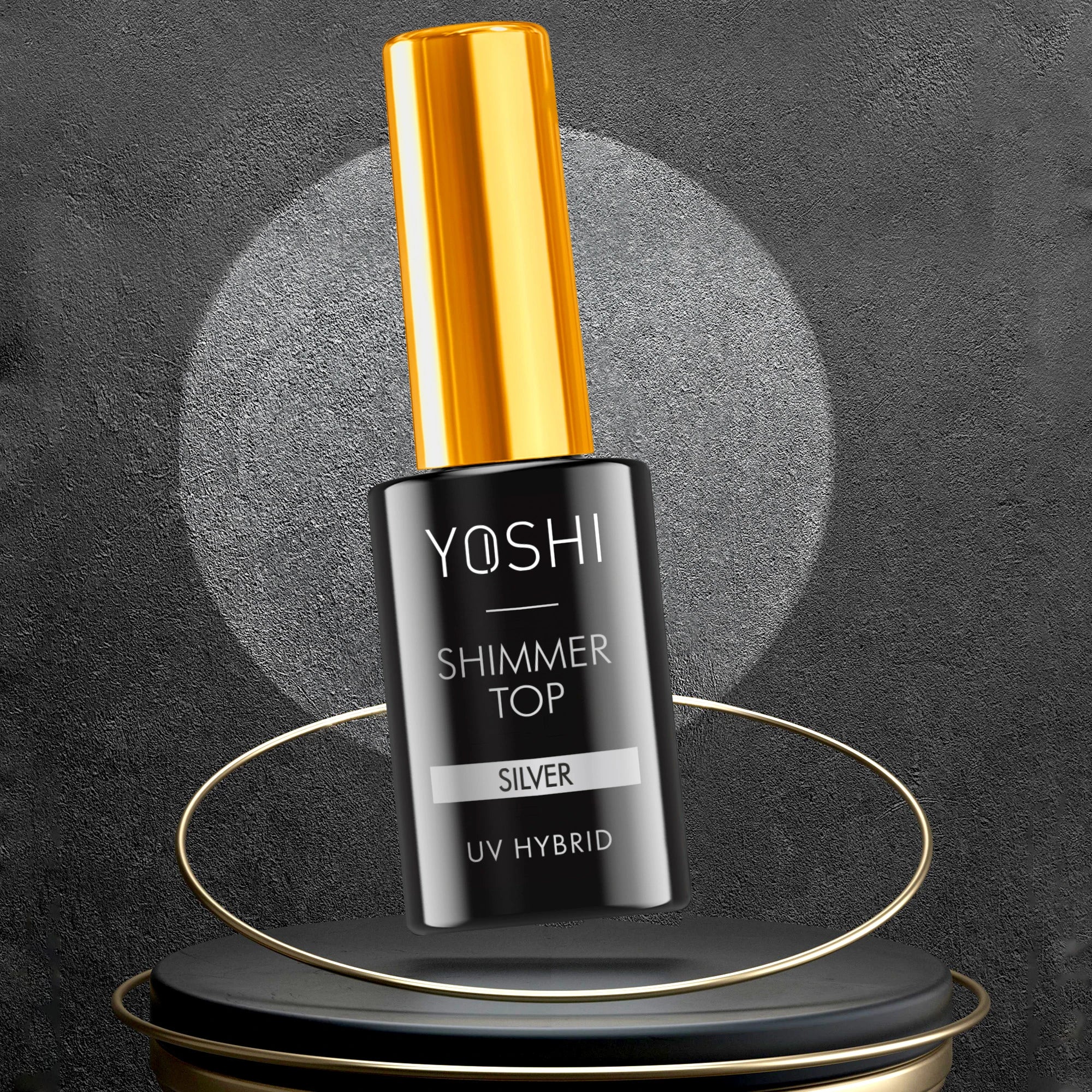 Yoshi Top UV LED Shimmer Silver 10 ml