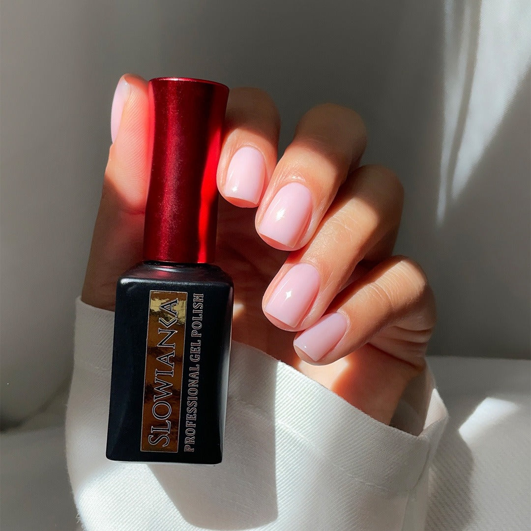 Slowianka Żel Konstrukcyjny W Butelce Liquid AcryFiber Gel Milky Pink 10g