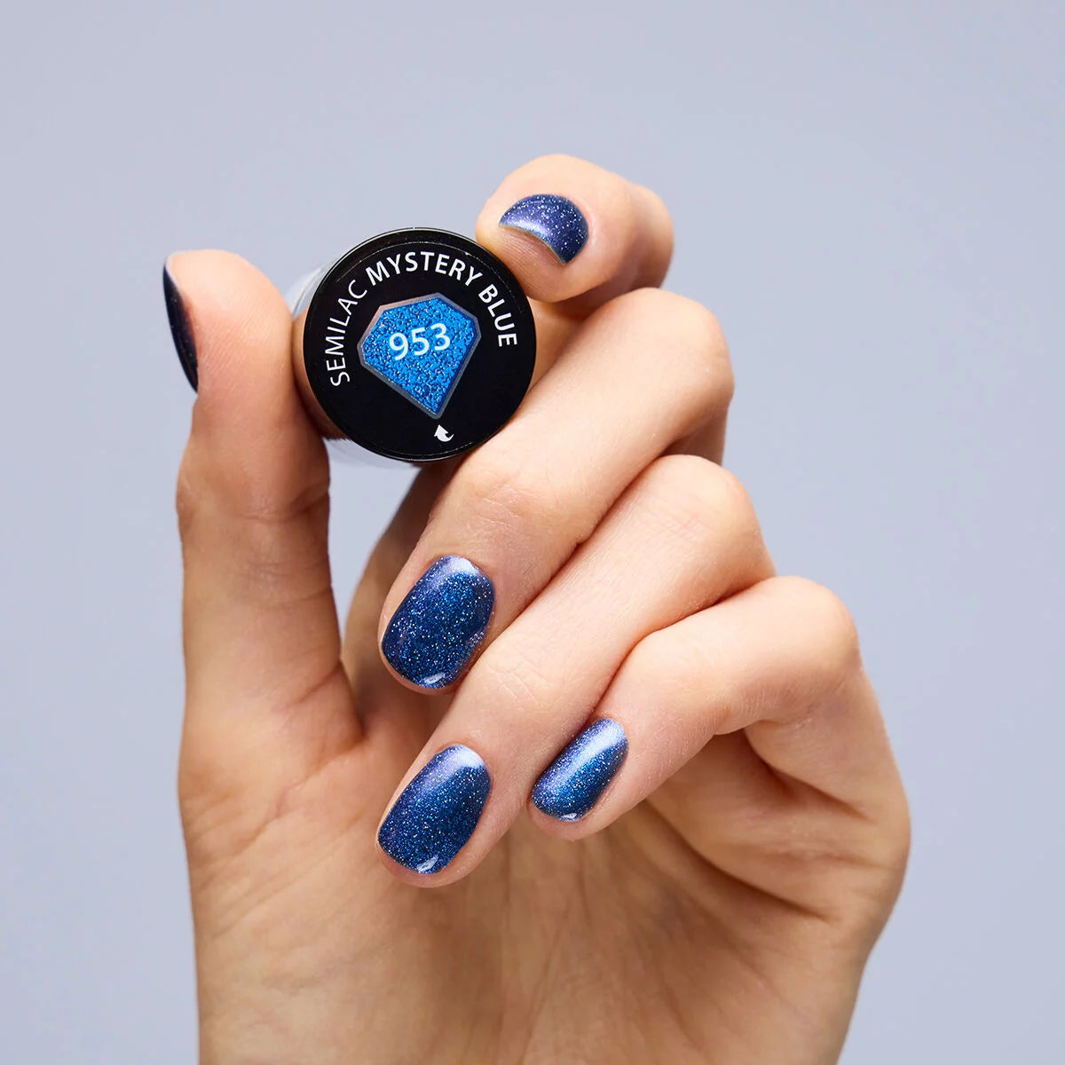 Semilac Lakier Hybrydowy 953 Mystery Blue 7ml