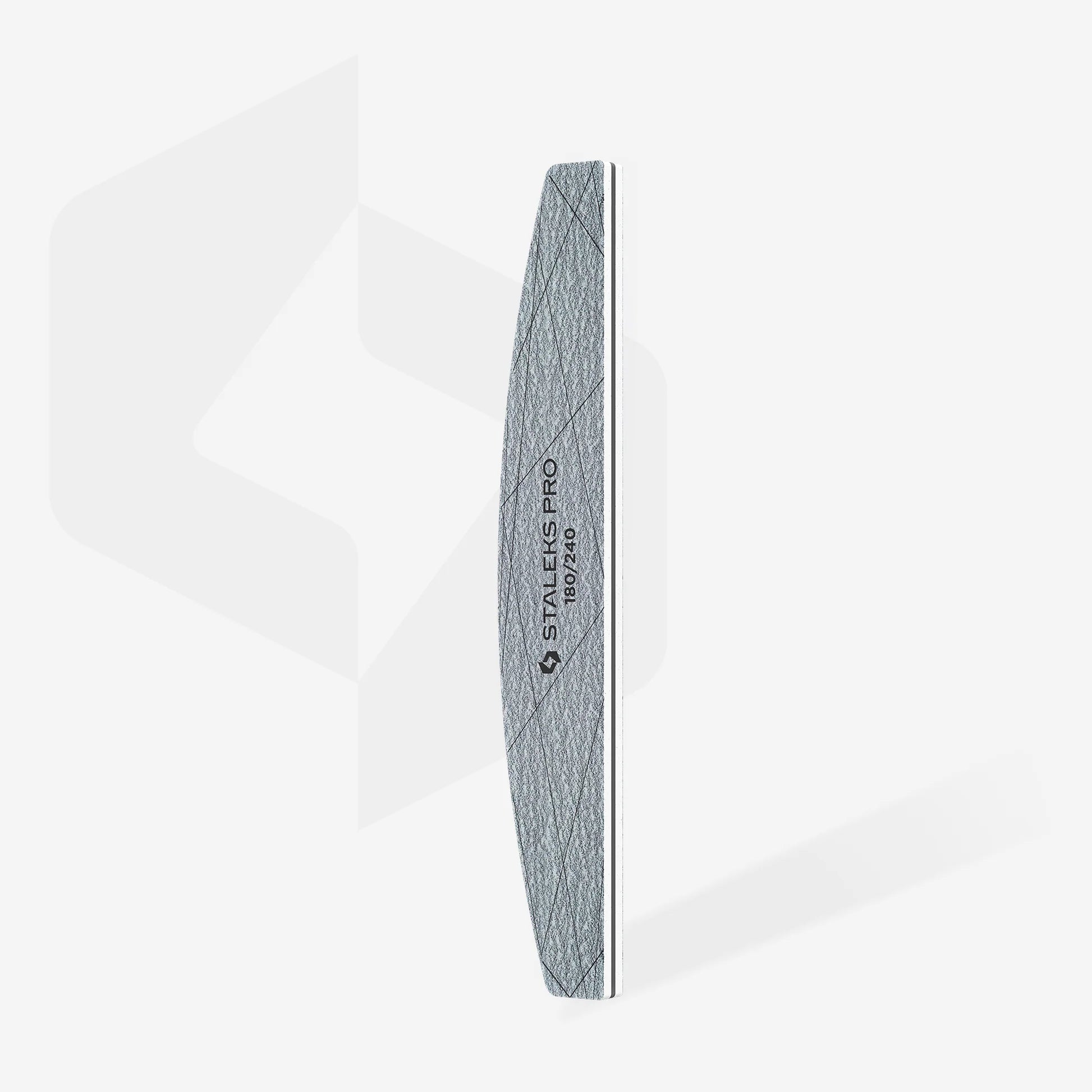 Staleks Smart 40 Mineralny Pilnik Do Paznokci Półksiężyc 180/240 Grit (25 Szt.)