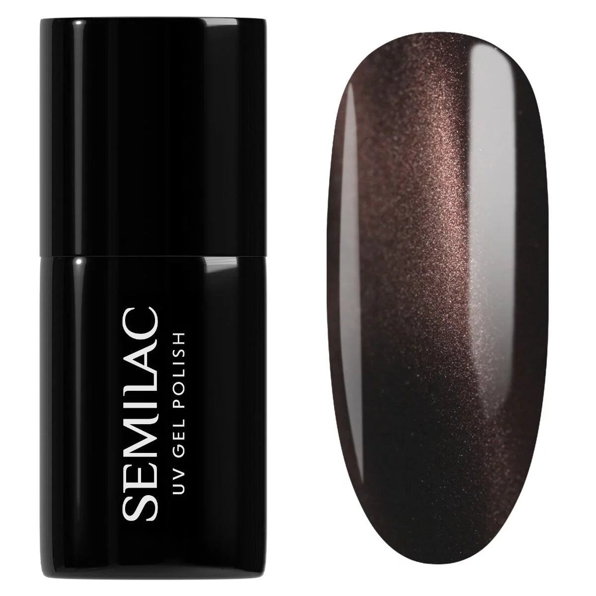 Semilac Lakier Hybrydowy 965 Chocolate Gloss 7ml