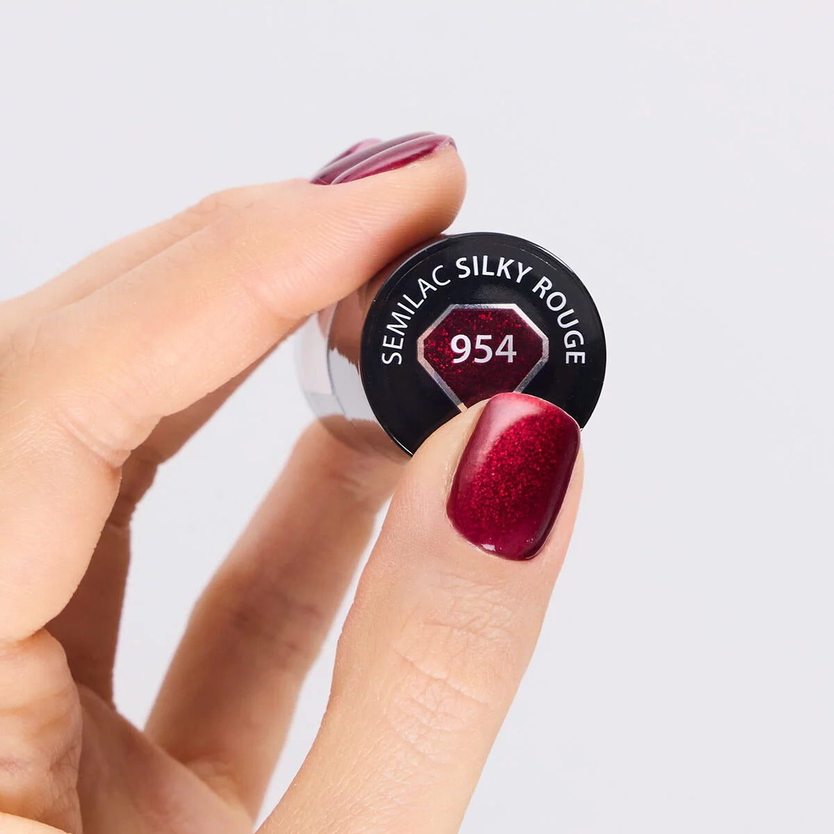 Semilac Lakier Hybrydowy 954 Silky Rouge 7ml