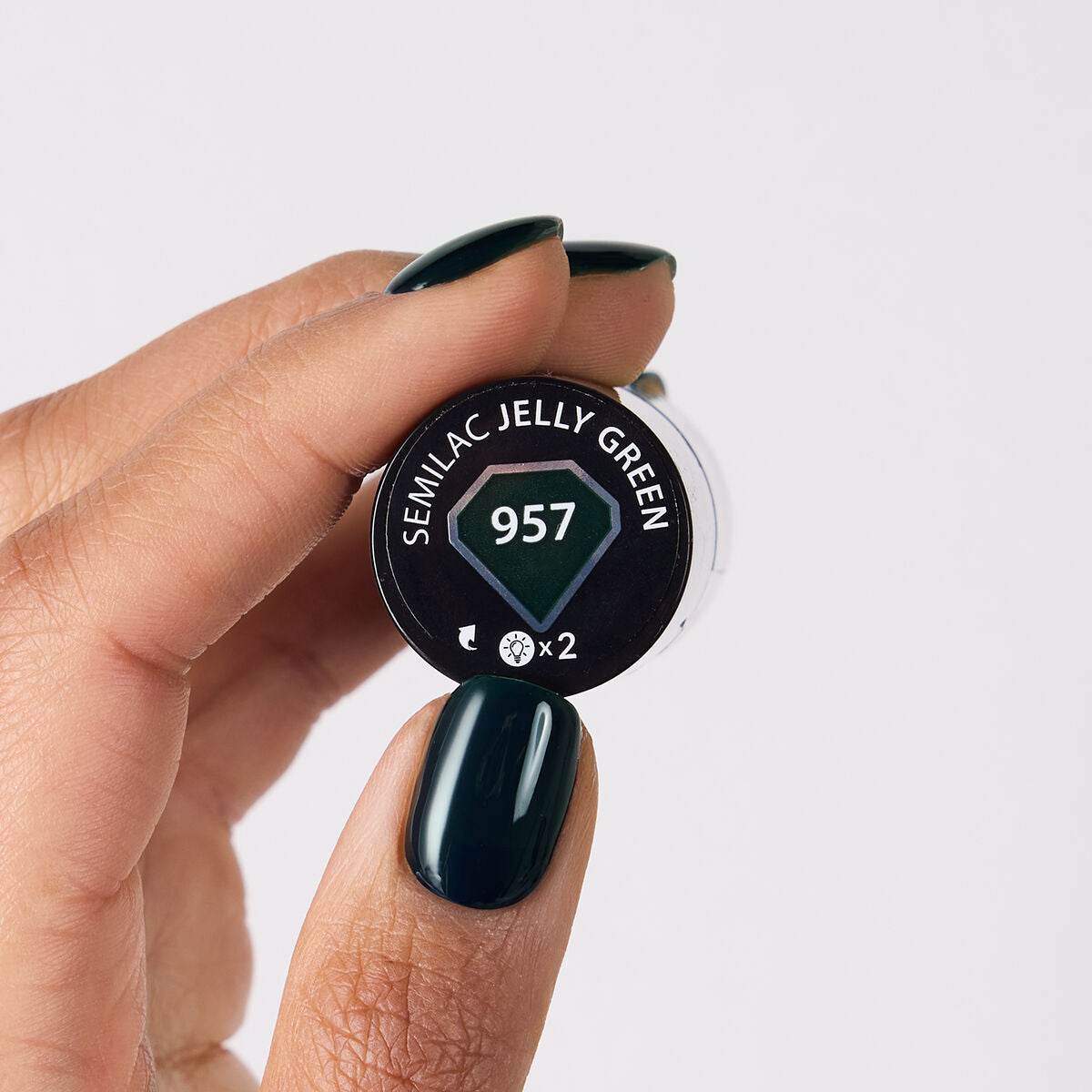 Semilac Lakier Hybrydowy 957 Jelly Green 7ml