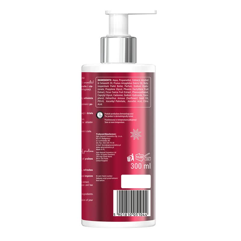 Apis Sweet Wishes Nawilżający Balsam Do Ciała I Dłoni 300ml