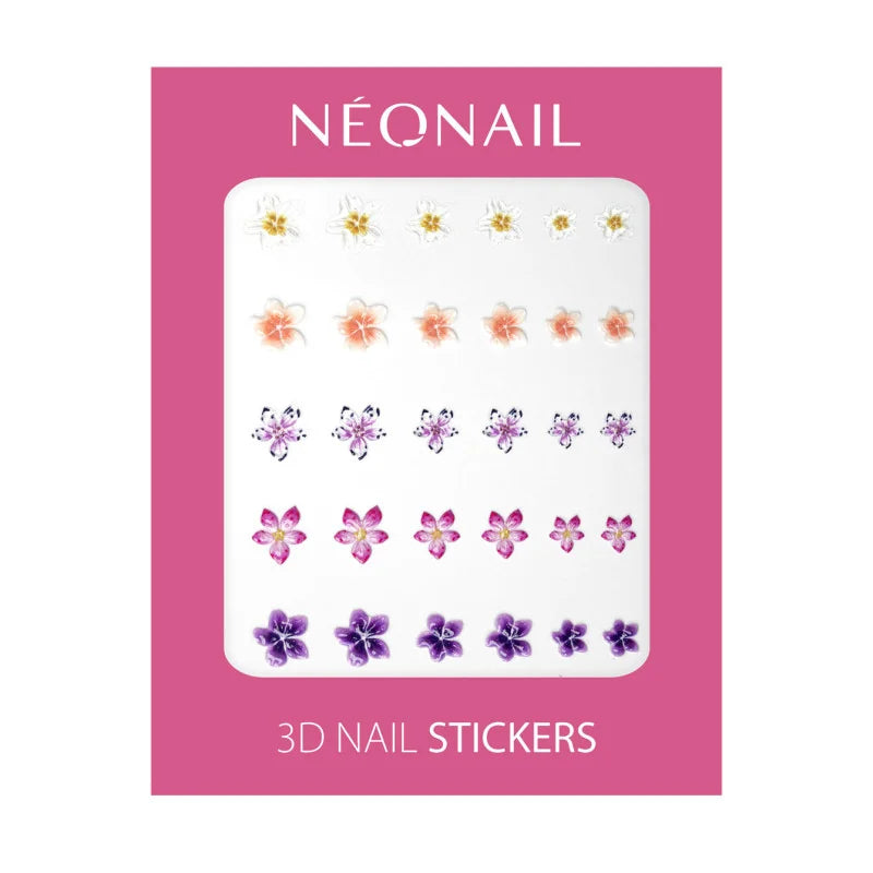 NeoNail Naklejki 3D Na Paznokcie 02