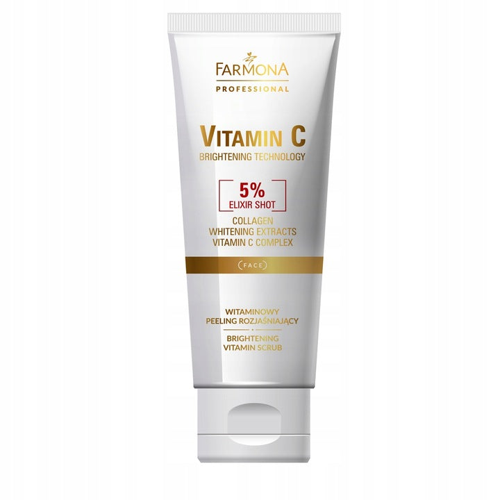 Farmona Farmona Vitamin C Witaminowy Peeling Rozjaśniający 200ml — Inhaltsstoffe i ocena
