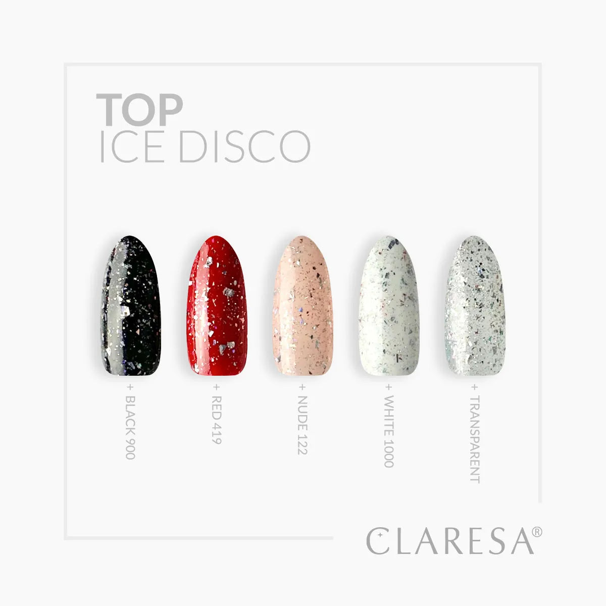 Claresa Top No Wipe Ice Disco 5g