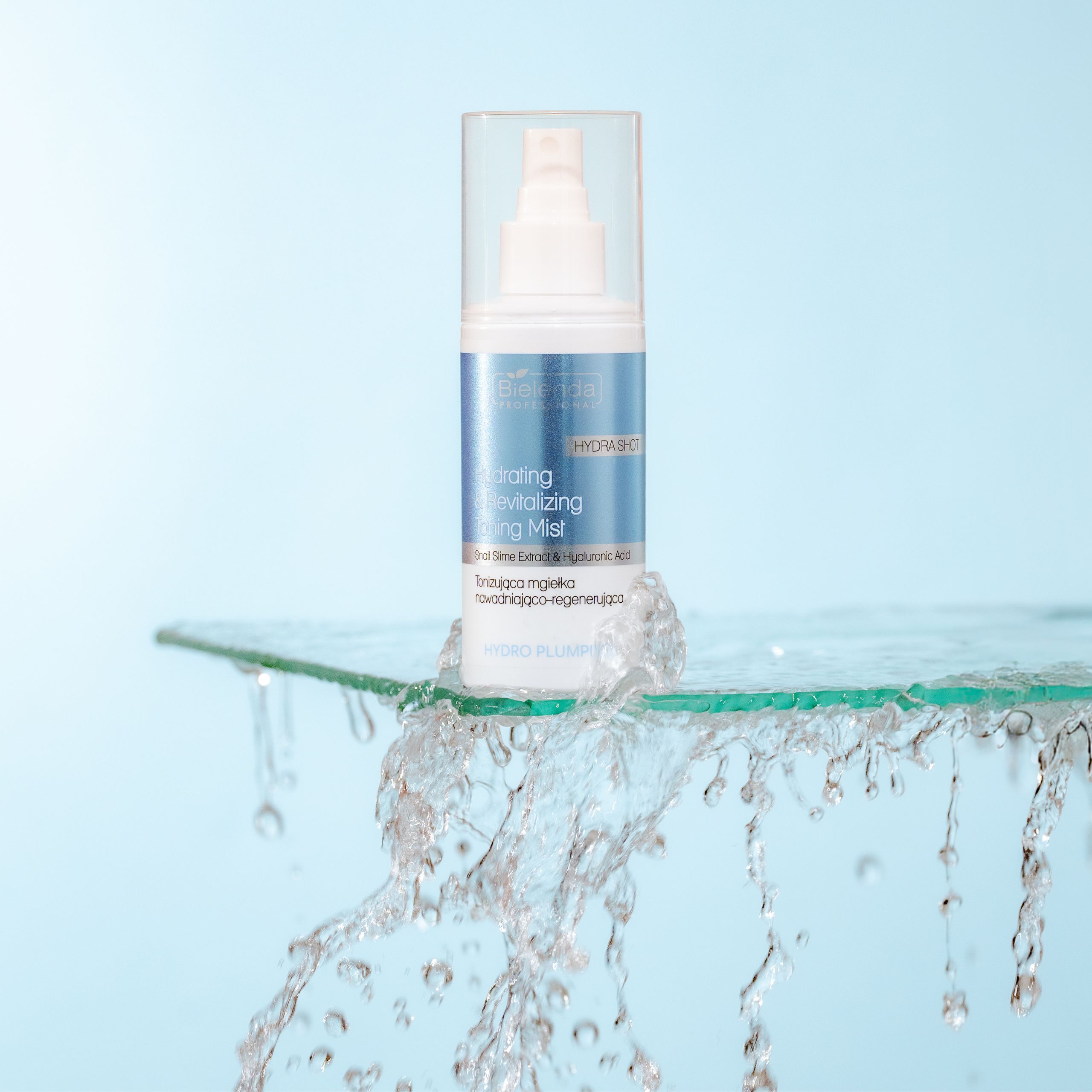 Bielenda Hydro Plumping Tonizująca Mgiełka Nawadniająco Regenerująca, 150ml
