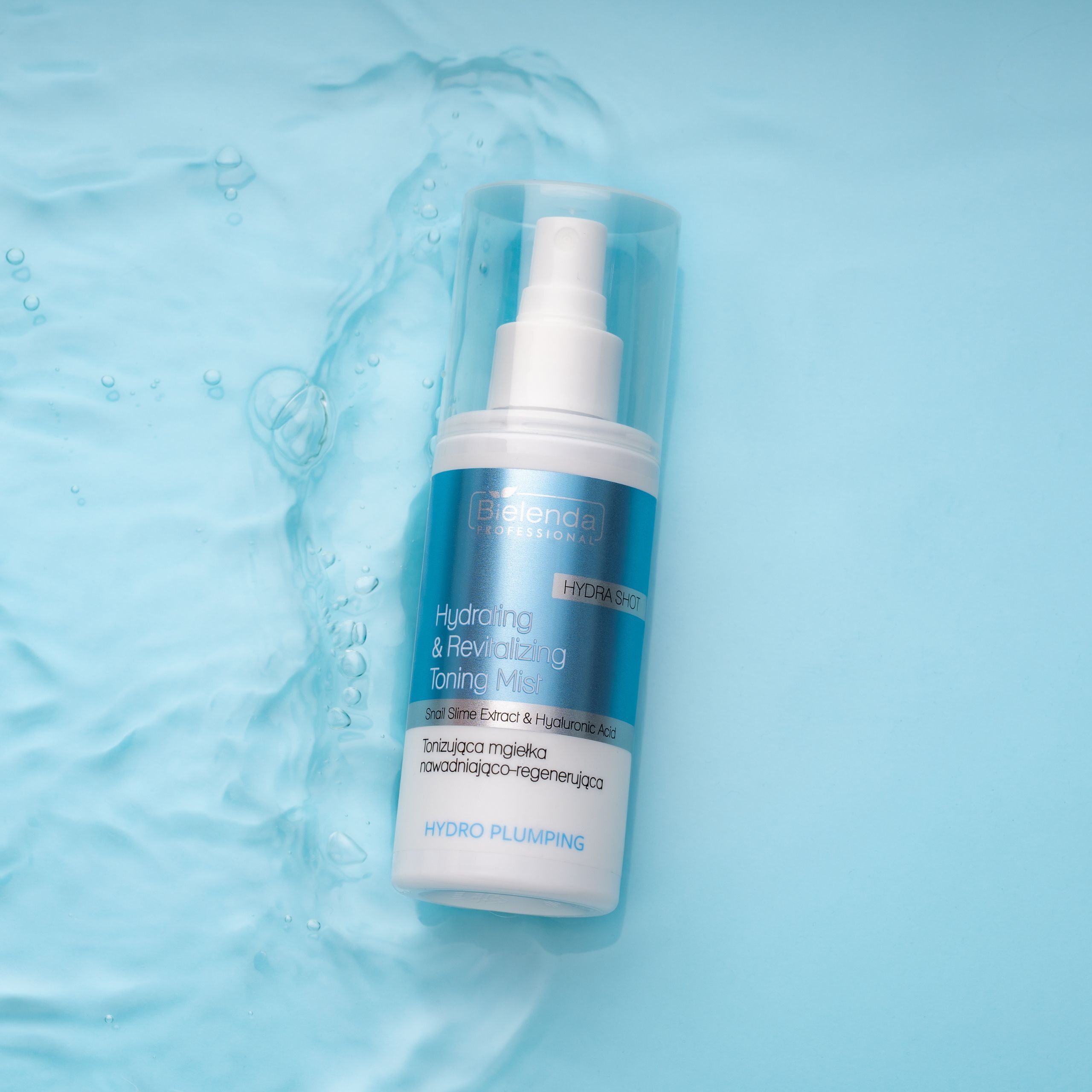 Bielenda Hydro Plumping Tonizująca Mgiełka Nawadniająco Regenerująca, 150ml