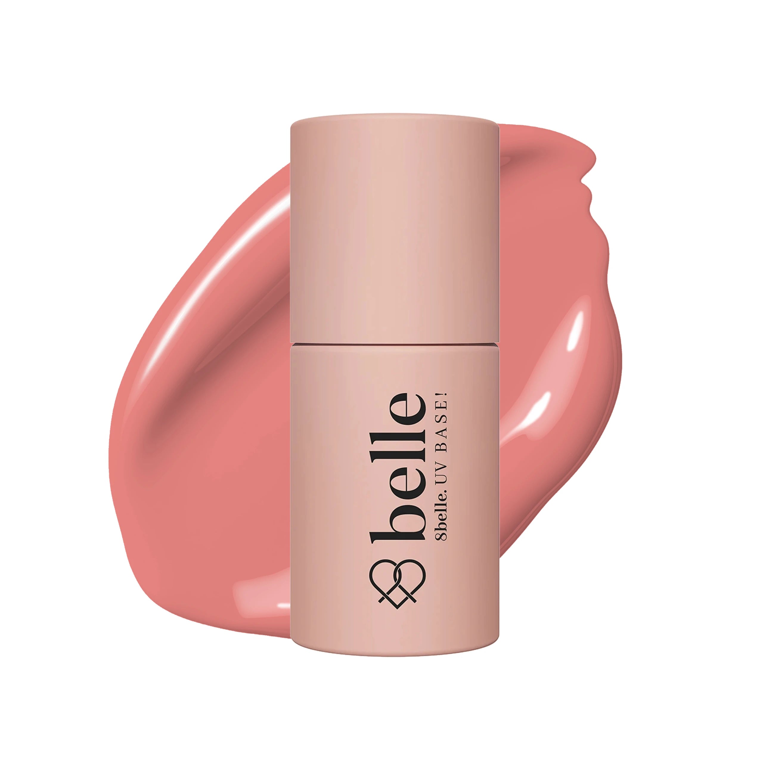 8belle Lakier Hybrydowy Hybrid Gel Polish 066 Blush Peach 7ml