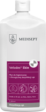 Velodes Skin Płyn Do Szybkiej Dezynfekcji Rąk 500ml