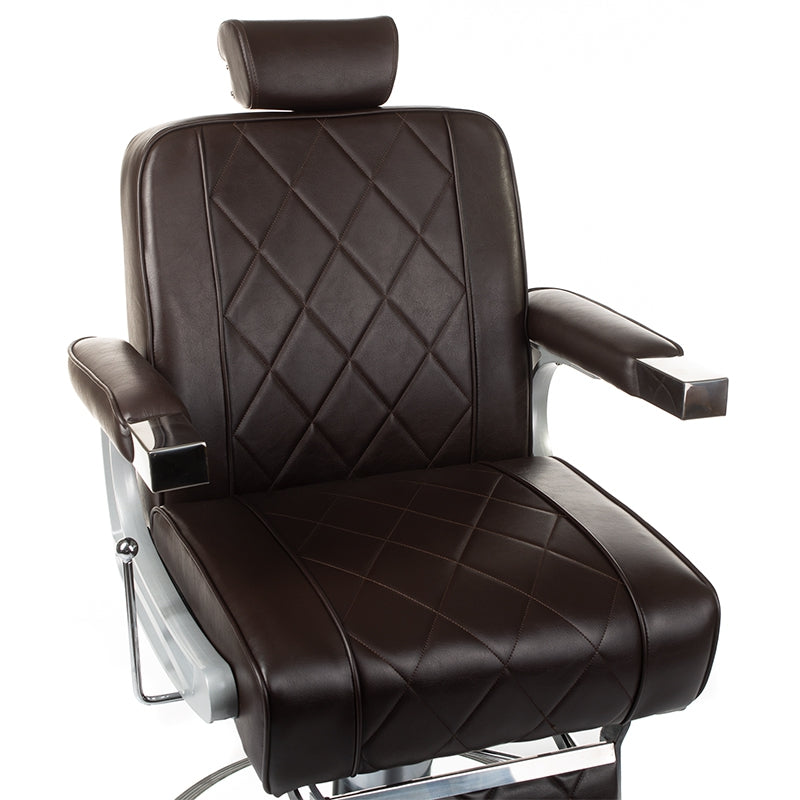 Fotel Barberski ODYS BH-31825M Brązowy