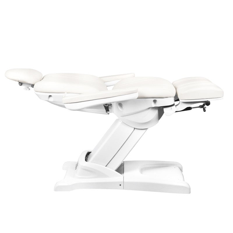 Fotel Kosmetyczny Elektr. Azzurro 872s Pedi-Pro 3 Siln. Biały