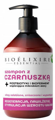 Bioelixire Essencial Szampon Regenerujący Z Czarnuszką 500 Ml