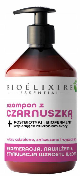 Bioelixire Bioelixire Essencial Szampon Regenerujący Z Czarnuszką 500 Ml