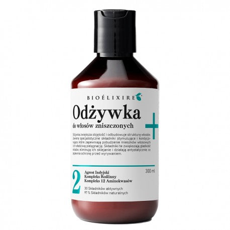 Bioelixire + Odżywka Do Włosów Zniszczonych 300ml