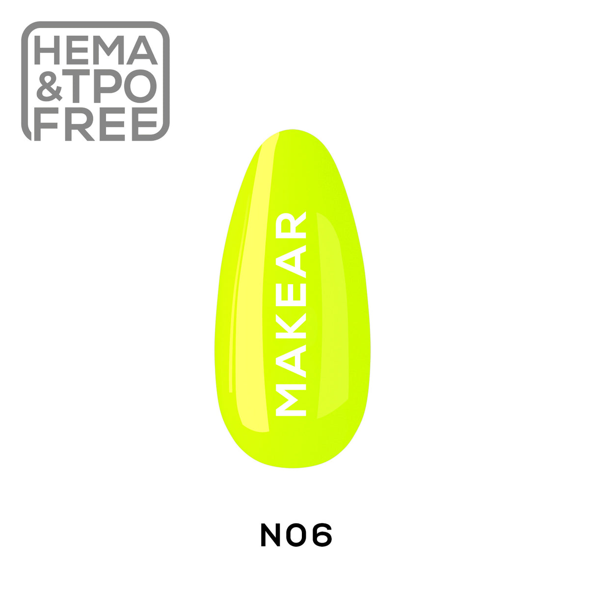 MAKEAR Makear Hybrid-Nagellack N06 Neon 8Ml — Inhaltsstoffe und Bewertung
