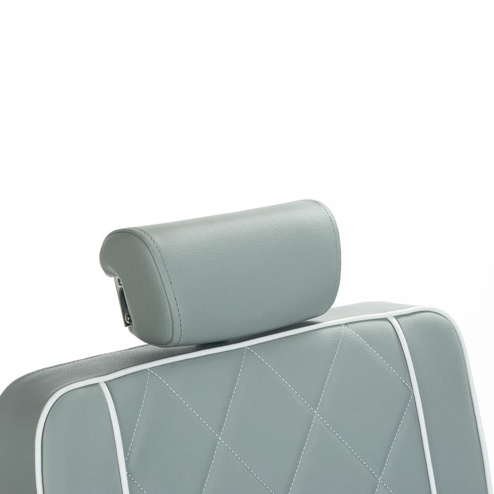 Fotel Barberski ODYS BH-31825M Jasny Szary