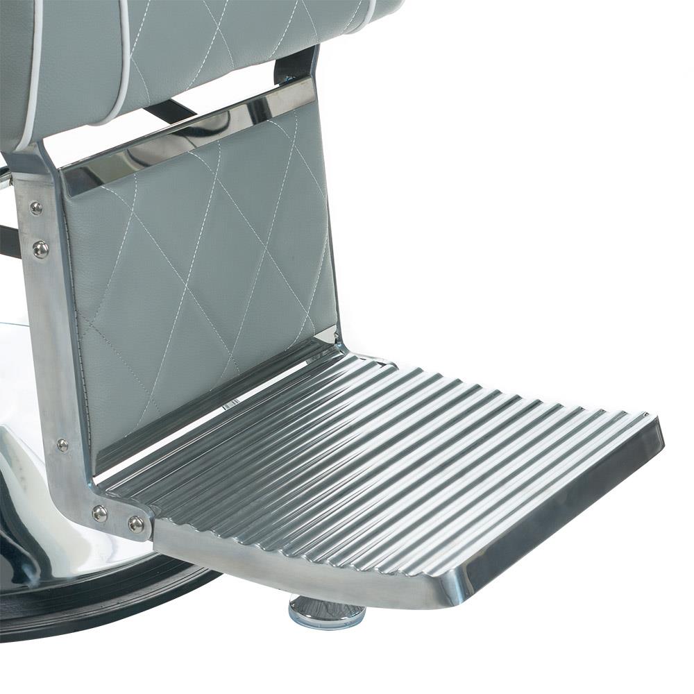 Fotel Barberski ODYS BH-31825M Jasny Szary