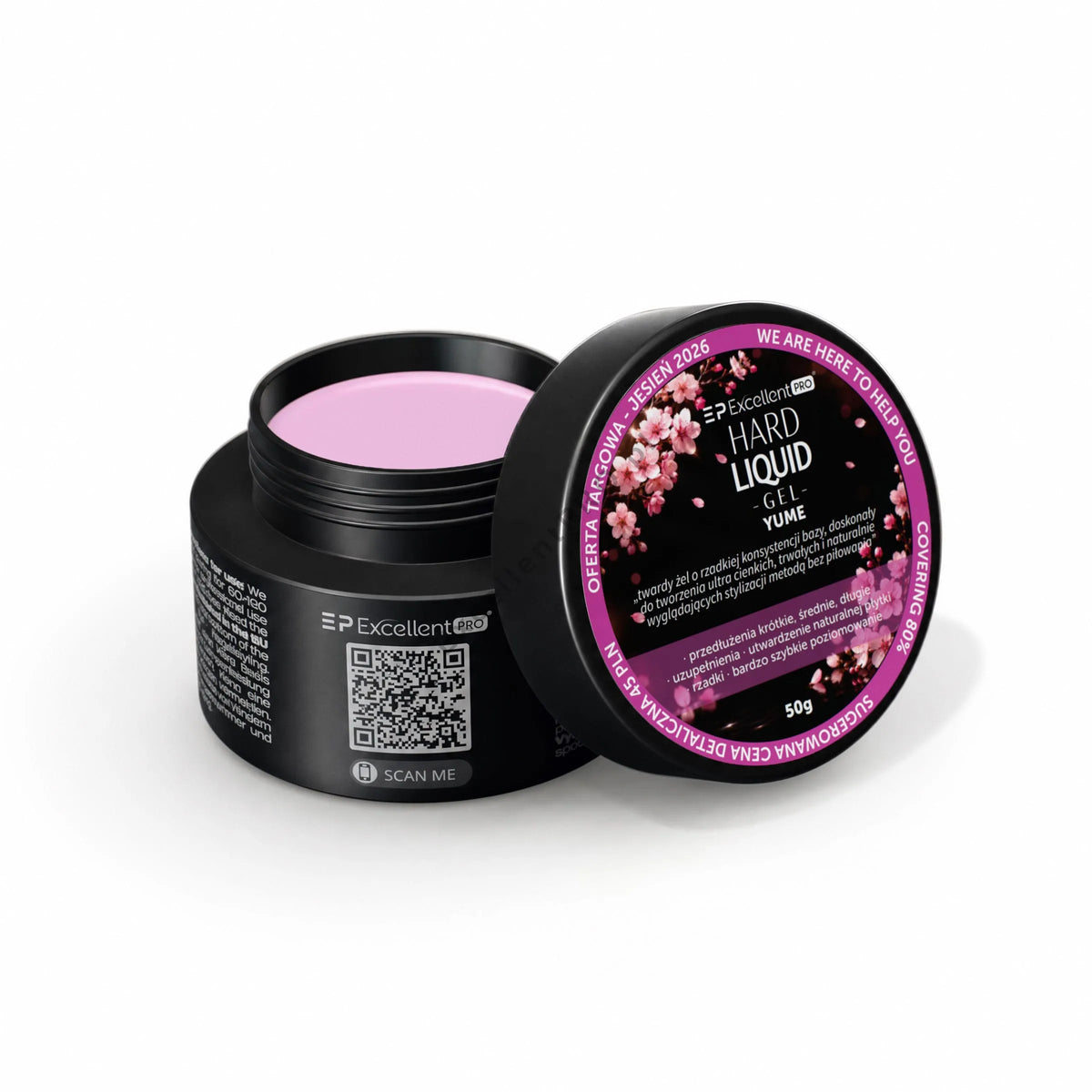 Excellent Pro Hard Liquid Gel Yume twardy żel o rzadkiej konsystencji 50 g