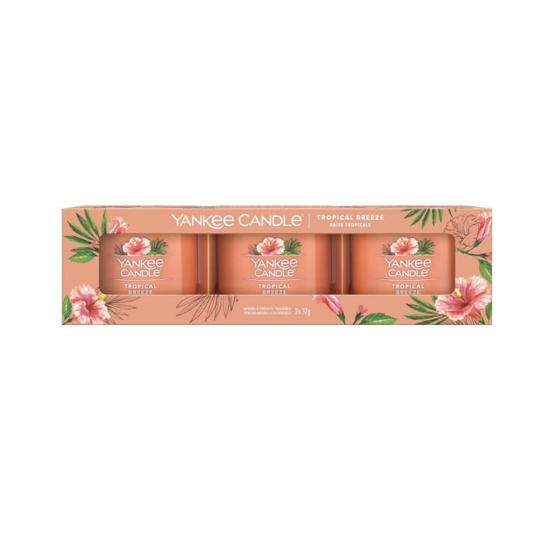 Świece Tropical Breeze Mini - 3 Pack