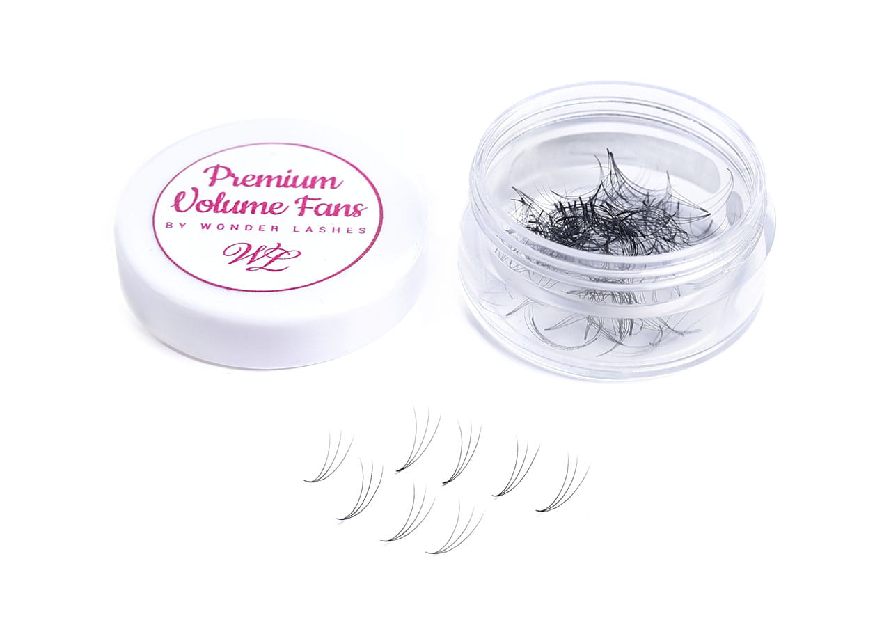 Wonder Lashes Rzęsy Premium Volume Fans 3D Sypane C