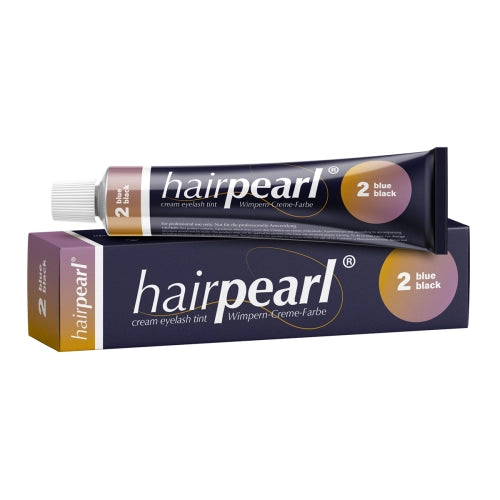 Hairpearl Farba do rzęs i brwi 2 Blue Black granatowa czerń 20 ml
