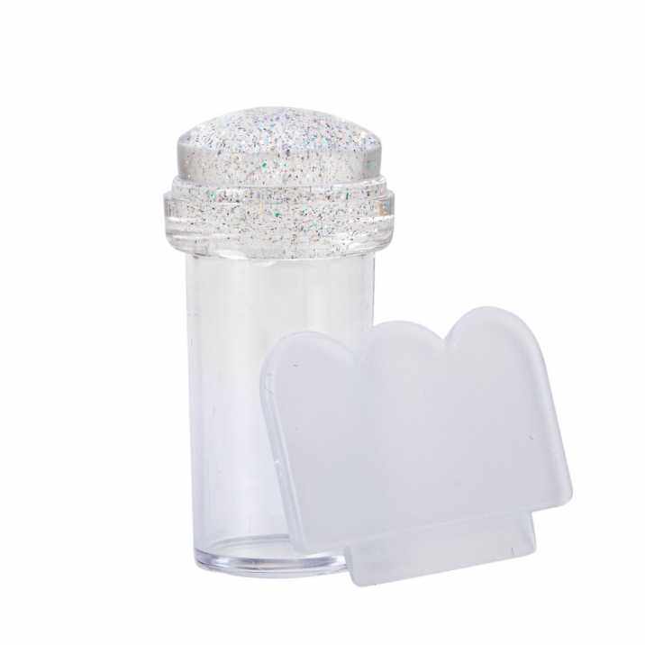 Silikonowy Stempelek Do Stempli Do Frencha Średnica 2.3cm Przeźroczysty Clear