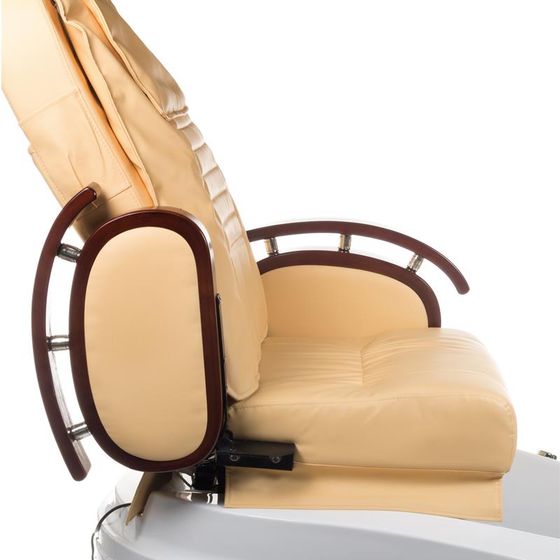 Fotel do pedicure z masażem BR-2307 Beżowy