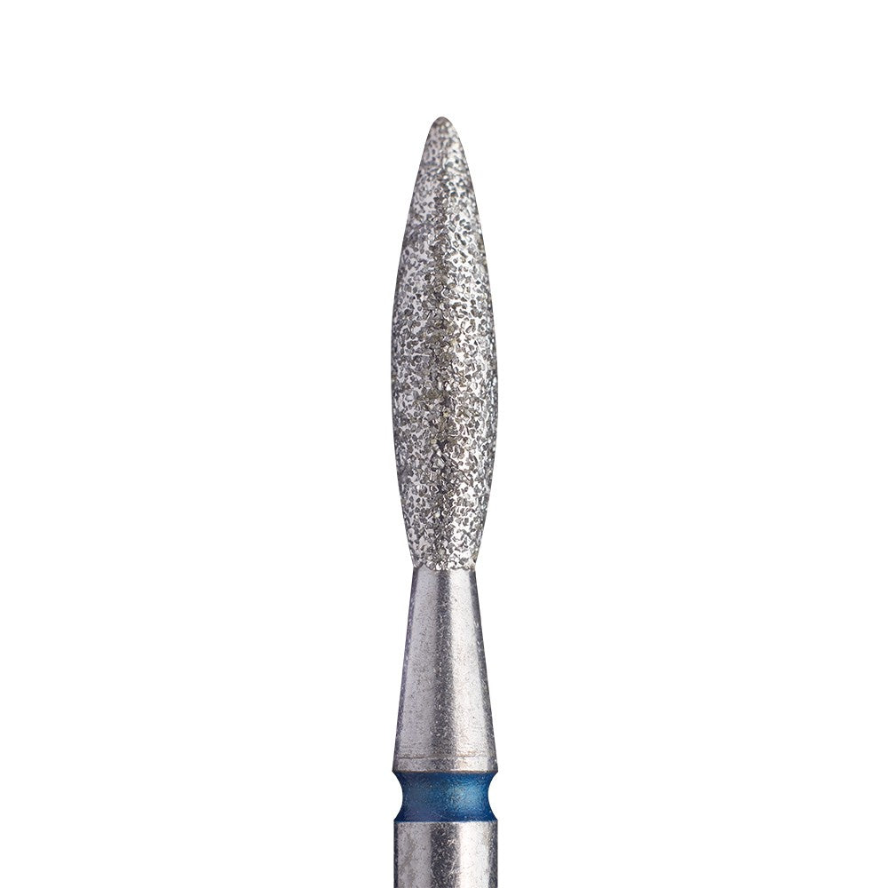 Staleks Frez Diamentowy Płomyk Niebieski 2,3/8mm 6szt