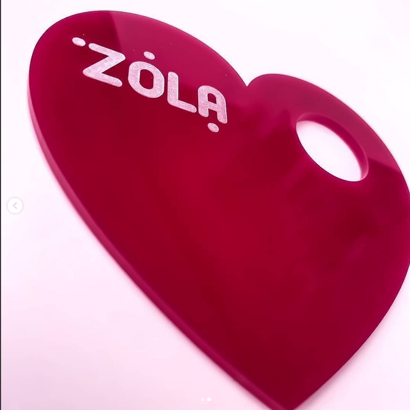 Zola Serce - Paleta Do Mieszania Kosmetyków