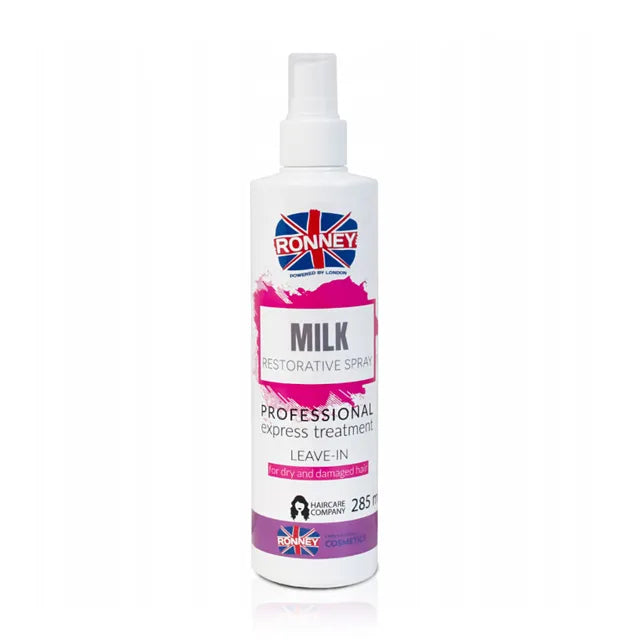 Ronney Professional Milk Restorative Spray - Mleczko Do Włosów, 285ml
