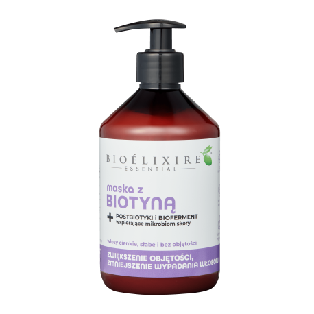 Bioelixire Bioelixire Biotyna Maska Wzmacniająca Z Postbiotykami 500 M — Składniki i ocena