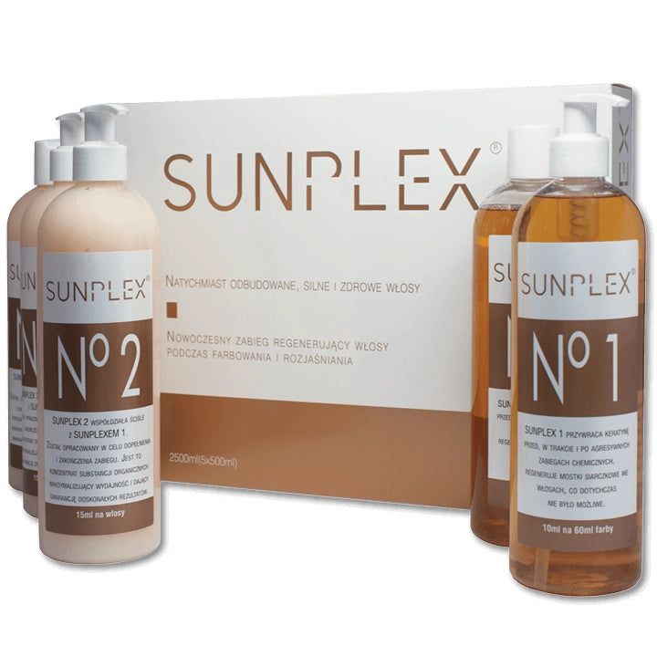 Bioelixire Kuracja Regenerująca Włosy Sunplex, Odbudowa Podczas Zabiegów 2500ml