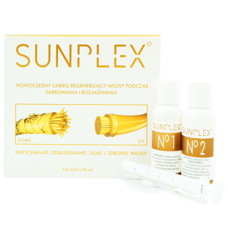 Bioelixire Bioelixire Sunplex Zabieg Regenerujący Włosy 5x50ml
