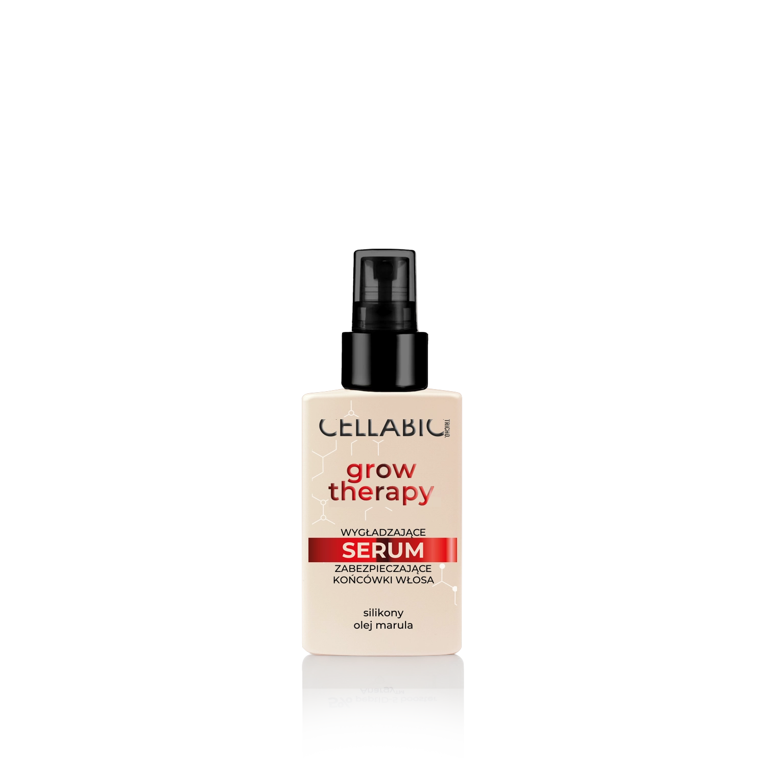 Cellabic Tricho Grow Therapy Serum Silikonowe Zabezpieczające Końcówki Włosów 50ml