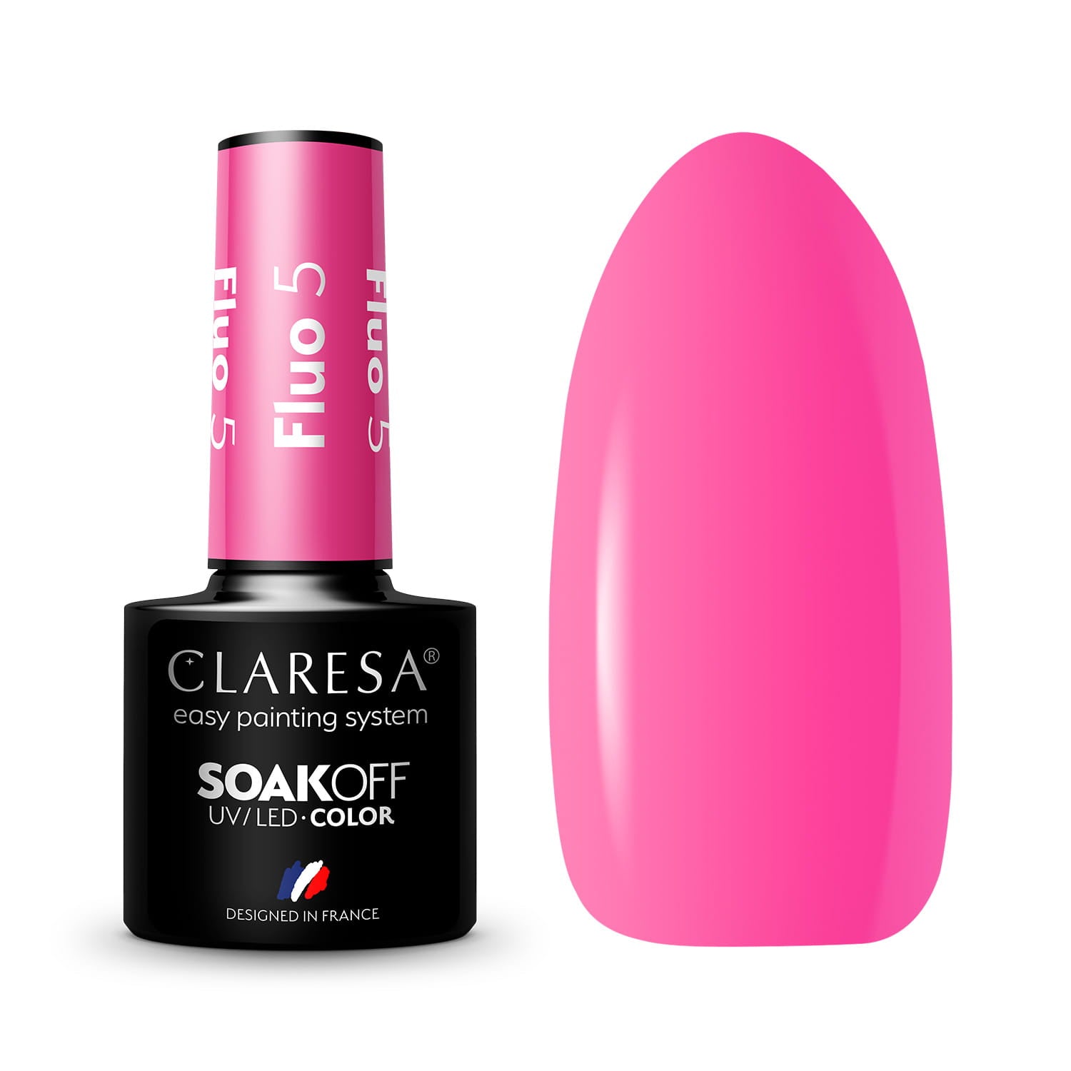 Claresa - Lakier hybrydowy FLUO 5 -5g